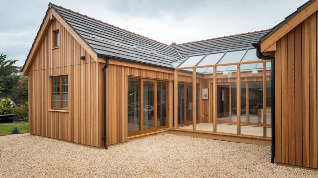 Wooden House Extension